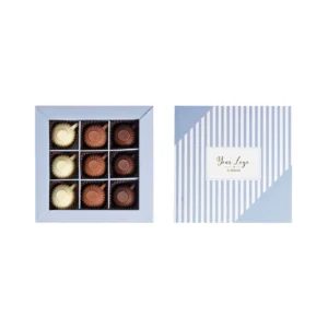 CHOCOFINO  ШОКО БИСВИТЕНИ ПРАЛИНИ - 9 бр.