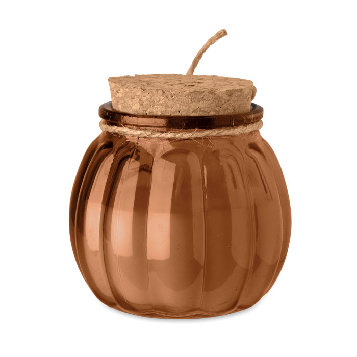 СТЪКЛЕН СВЕЩНИК PUMKIN