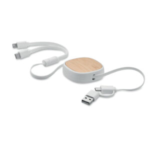 МУЛТИ-USB ПРИБИРАЩ СЕ КАБЕЛ
