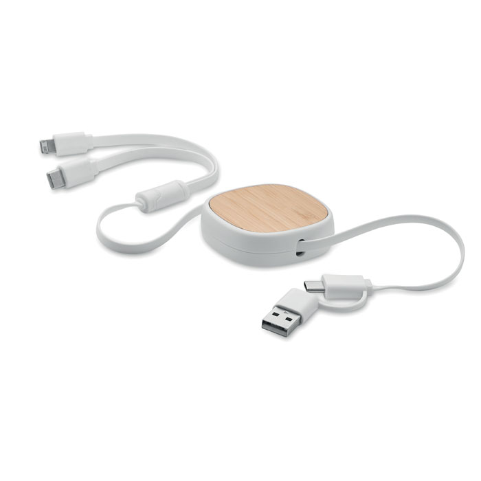 МУЛТИ-USB ПРИБИРАЩ СЕ КАБЕЛ